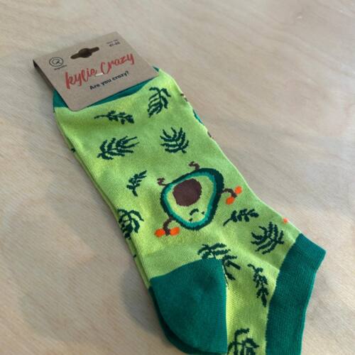 Calcetines Kylie Crazy Aguacate cortos