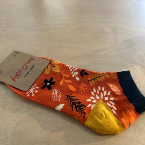 Calcetines Kylie Crazy Flores de otoño cortos