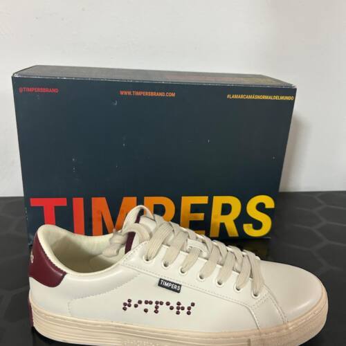 Zapatillas Timpers  Vulcan White Burgundy