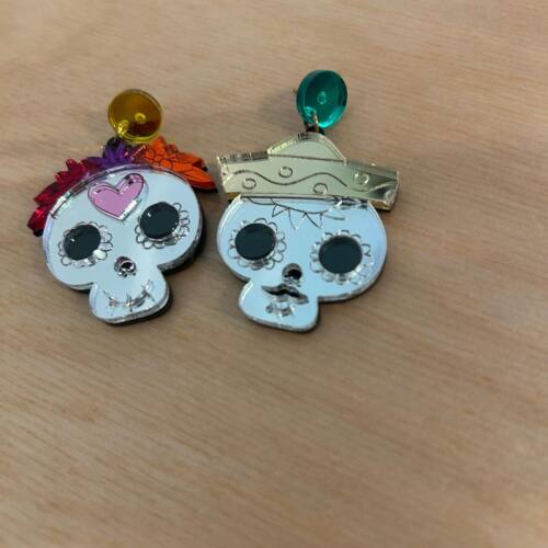Pendientes Catrina