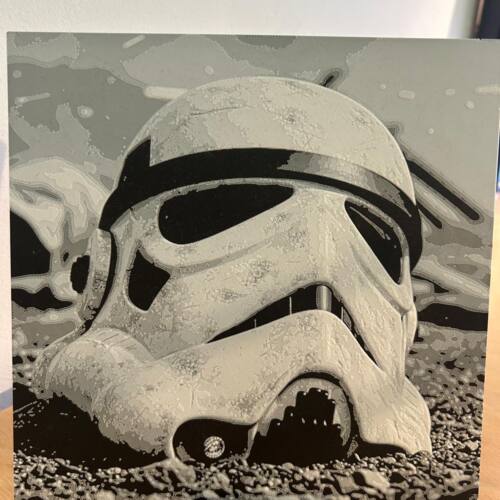Lámina Strommtrooper 3D 20*20 cm